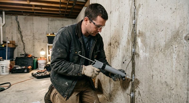 Basement Crack Repair in Dayton, TN