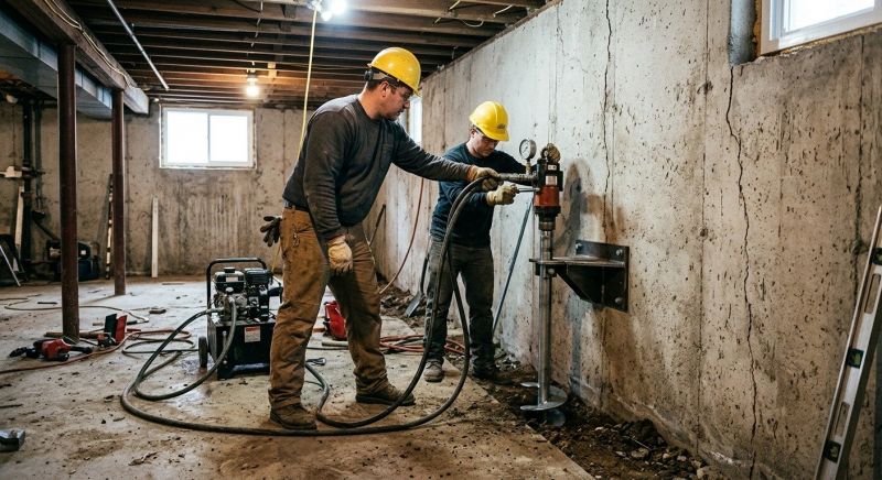 Basement Stabilization in Dayton, TN