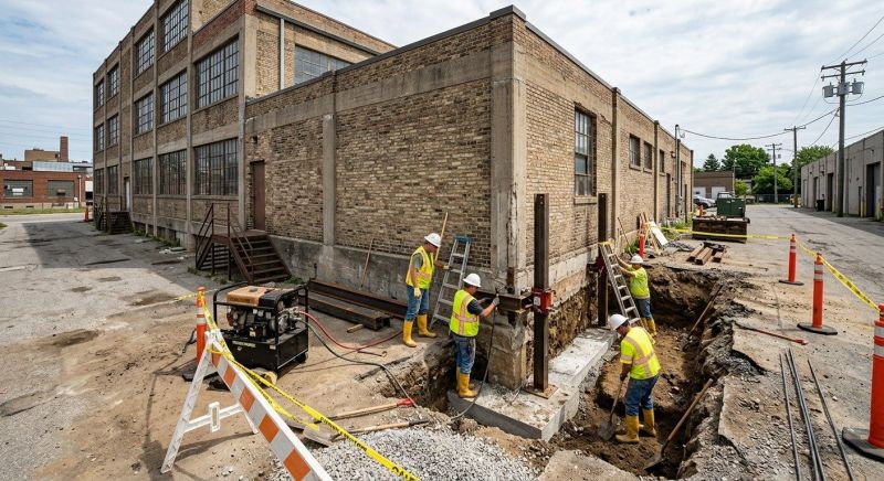 Building Foundation Repair in Dunlap, TN