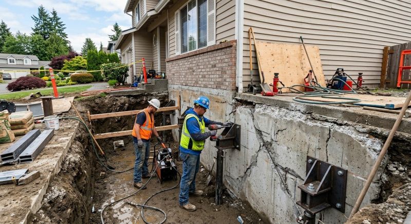 Building Foundation Repair in Harrison, TN