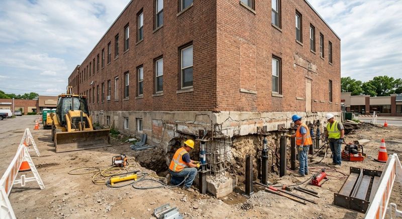 Commercial Foundation Repair in Dayton, TN