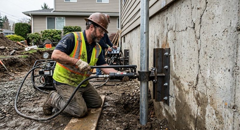 Concrete Foundation Leveling in Dunlap, TN