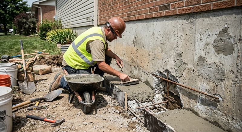 Concrete Foundation Repair in Rhea County, TN