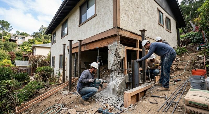 Concrete Foundation Repair in Riceville, TN
