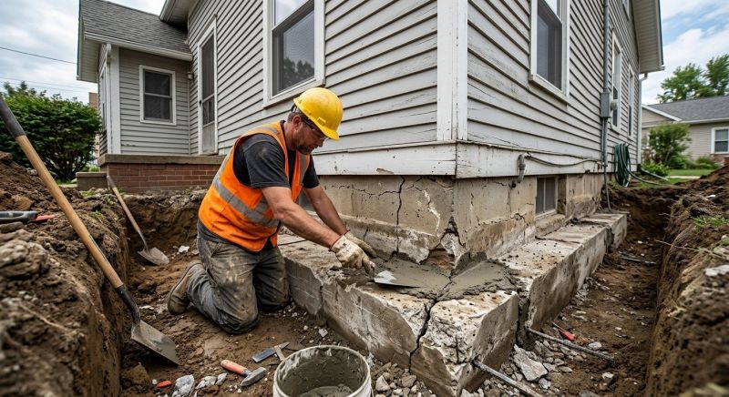 Concrete Foundation Repair in Ten Mile, TN