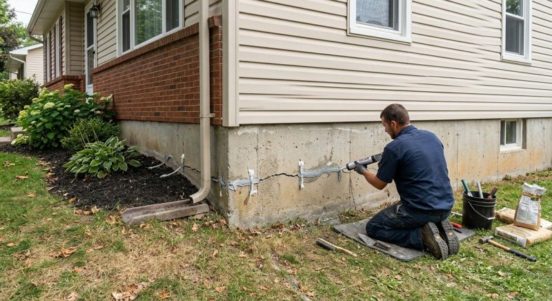 Cracked Foundation Repair in Cleveland, TN