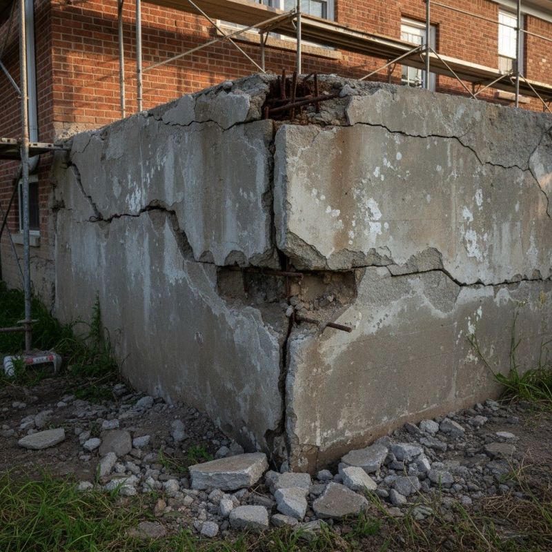Cracked Foundation Repair in Dunlap, TN