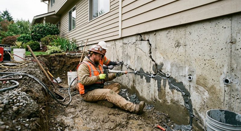 Cracked Foundation Repair in Soddy Daisy, TN