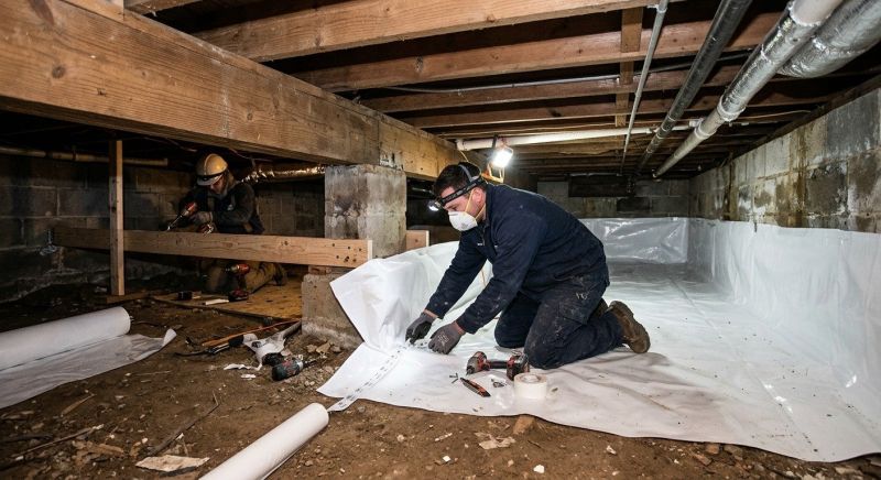 Crawl Space Leveling in Dayton, TN