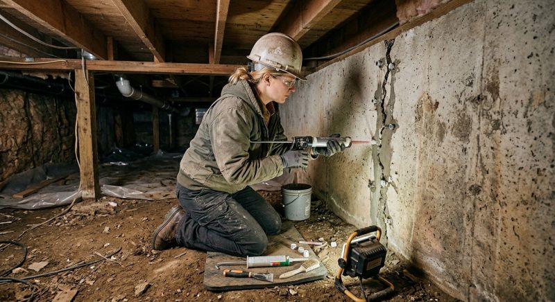 Crawlspace Foundation Repair in Athens, TN