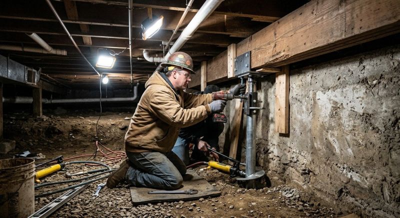 Crawlspace Foundation Repair in Dunlap, TN