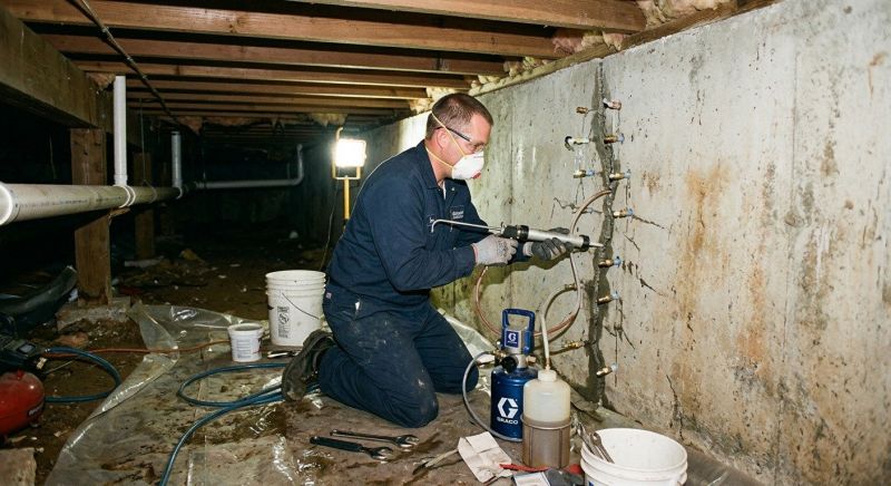 Crawlspace Foundation Repair in Harrison, TN