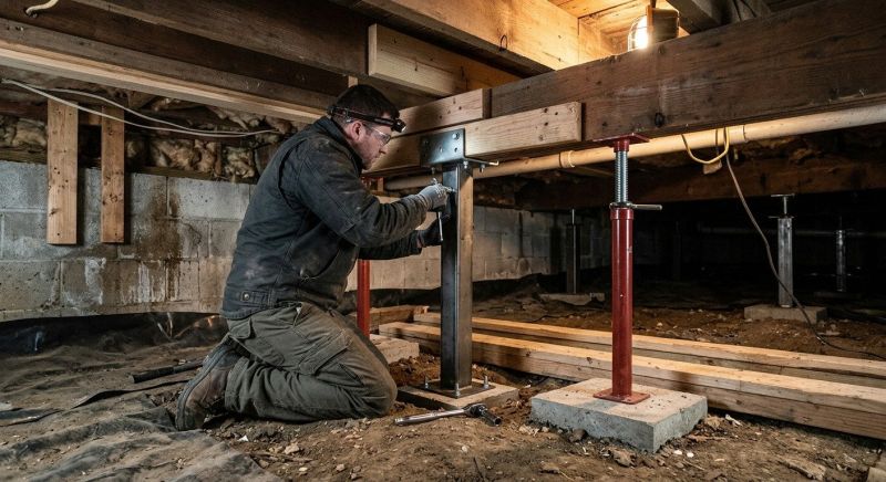 Crawlspace Structural Repair in Dayton, TN