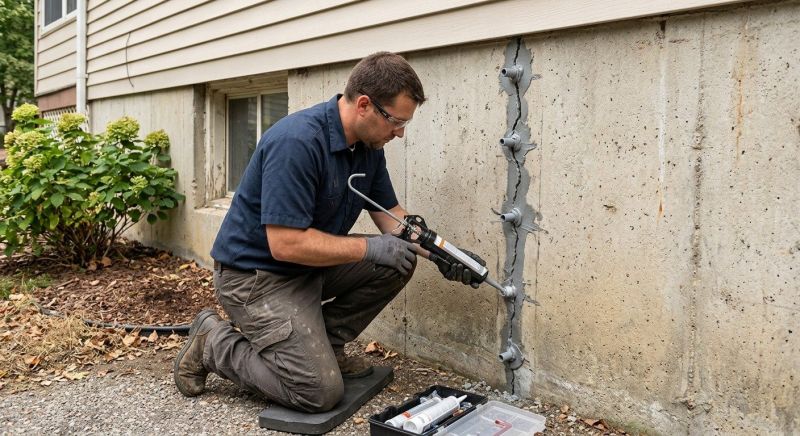 Foundation Crack Sealing in Dayton, TN