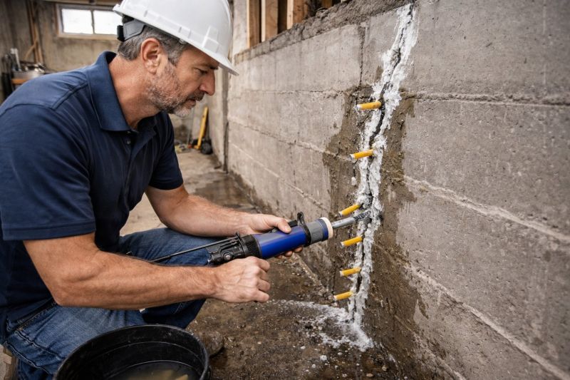 Foundation Crack Sealing in Dayton, TN