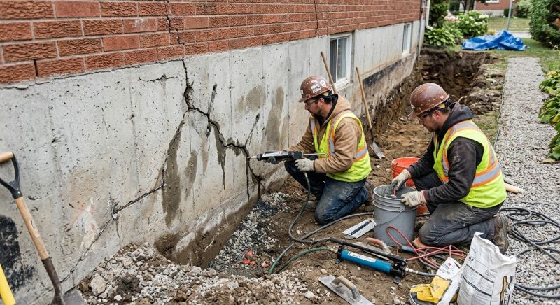 Foundation Cracks Repair in Dayton, TN