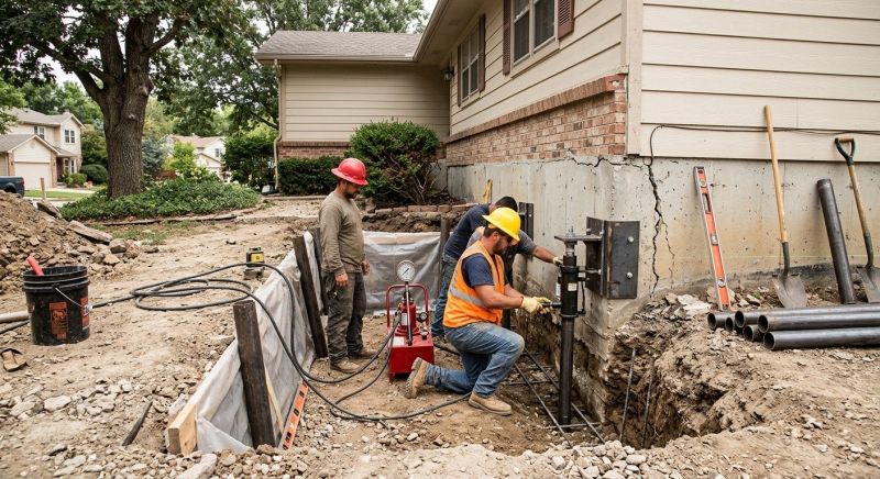 Foundation Damage Repair in Harrison, TN