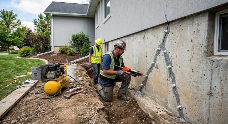 Foundation Damage Repair in Harrison, TN