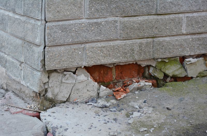 Foundation Damage Repair in Ten Mile, TN
