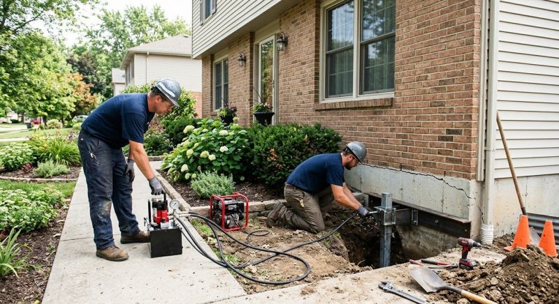 Foundation Jacking in Decatur, TN
