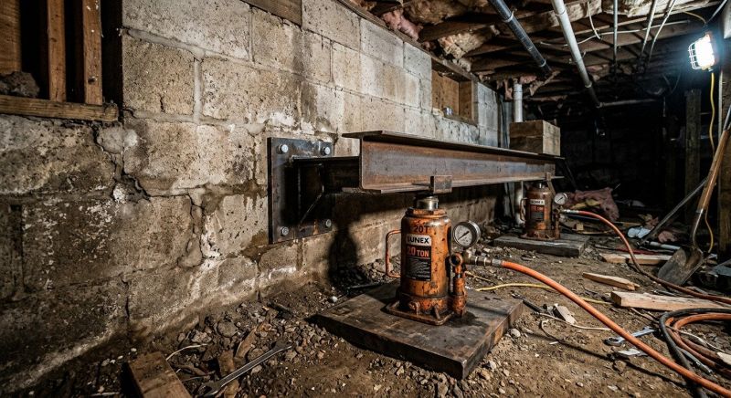 Foundation Jacking in Dunlap, TN