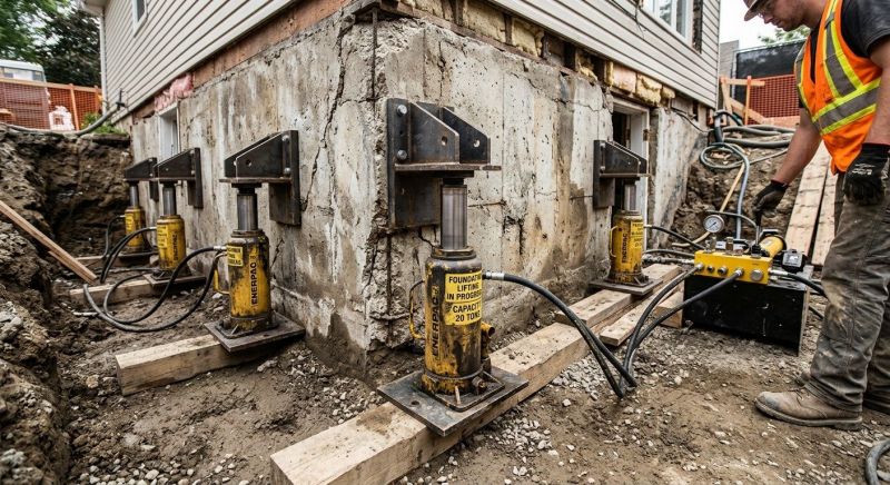 Foundation Jacking in Harrison, TN