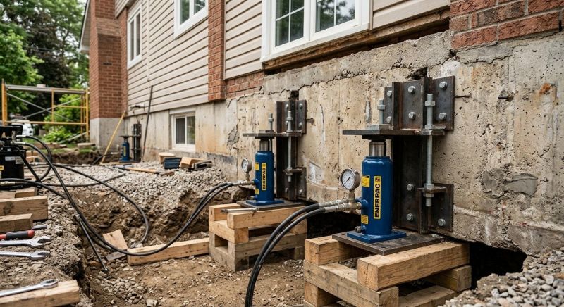 Foundation Jacking in Rhea County, TN