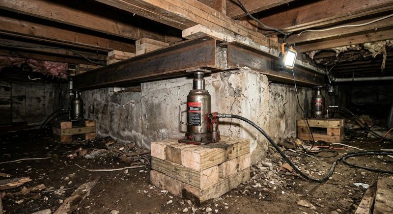 Foundation Jacking in Rhea County, TN