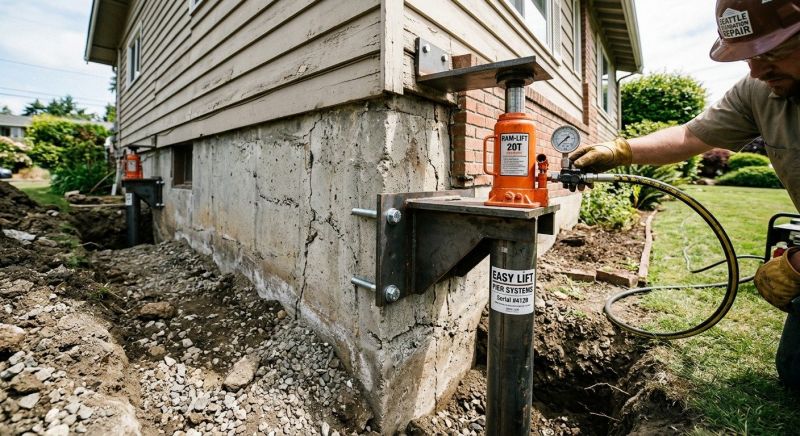 Foundation Jacking in Sale Creek, TN