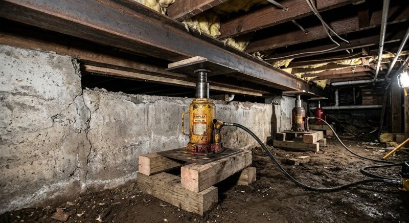 Foundation Jacking in Soddy Daisy, TN