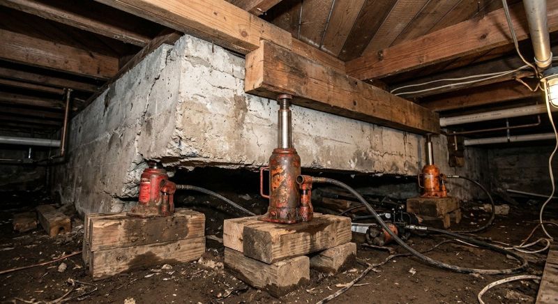 Foundation Jacking in Ten Mile, TN