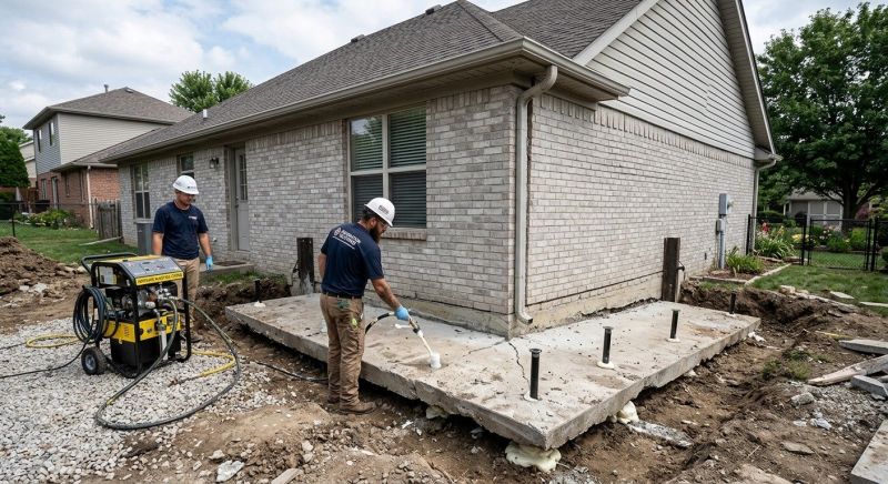 Foundation Lifting in Meigs County, TN