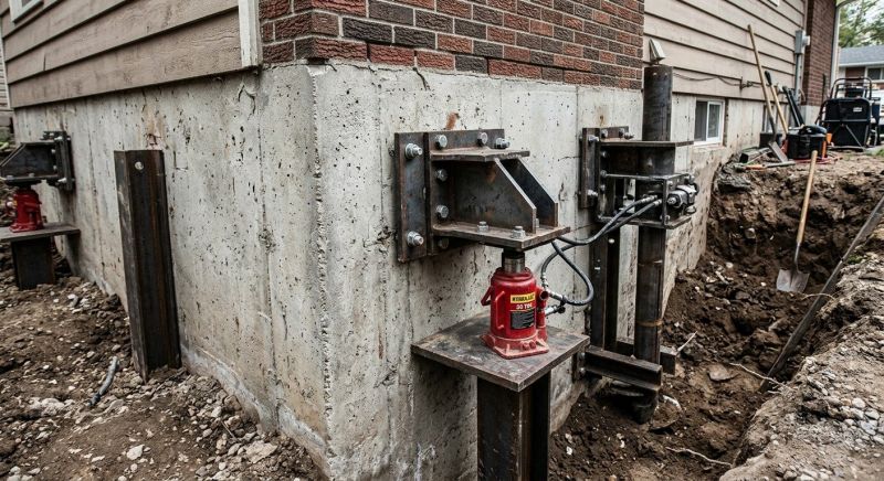 Foundation Pier Leveling in Dayton, TN