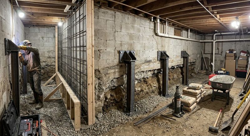 Foundation Stabilizing in Cleveland, TN