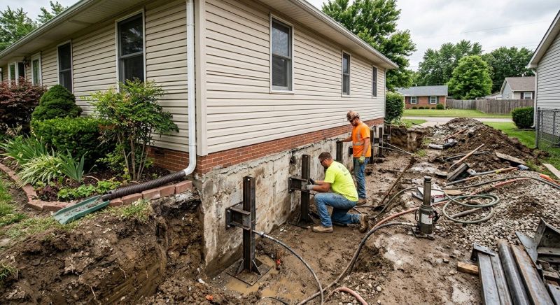 Foundation Stabilizing in Dunlap, TN
