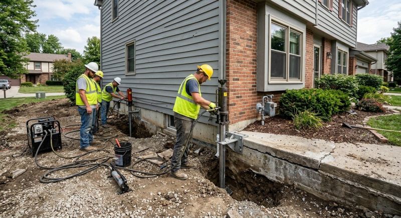 Foundation Stabilizing in Dunlap, TN