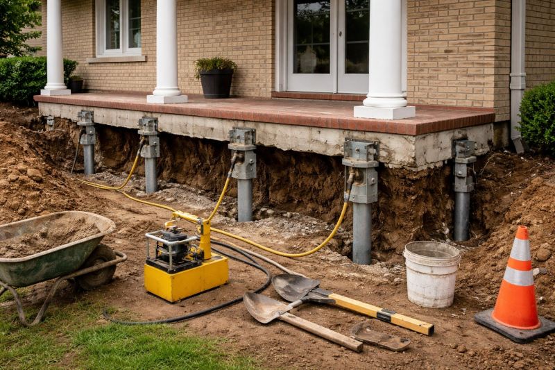 Foundation Stabilizing in Meigs County, TN
