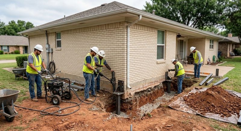 Foundation Stabilizing in Spring City, TN