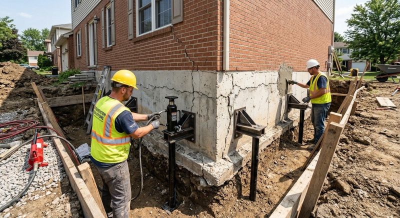 Foundation Structural Repair in Meigs County, TN