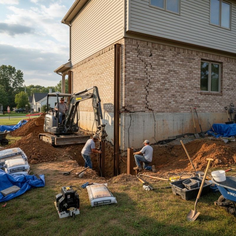Foundation Structural Repair in Sale Creek, TN