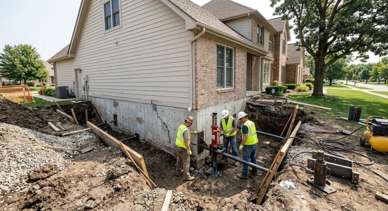 Foundation Structural Repair in Spring City, TN