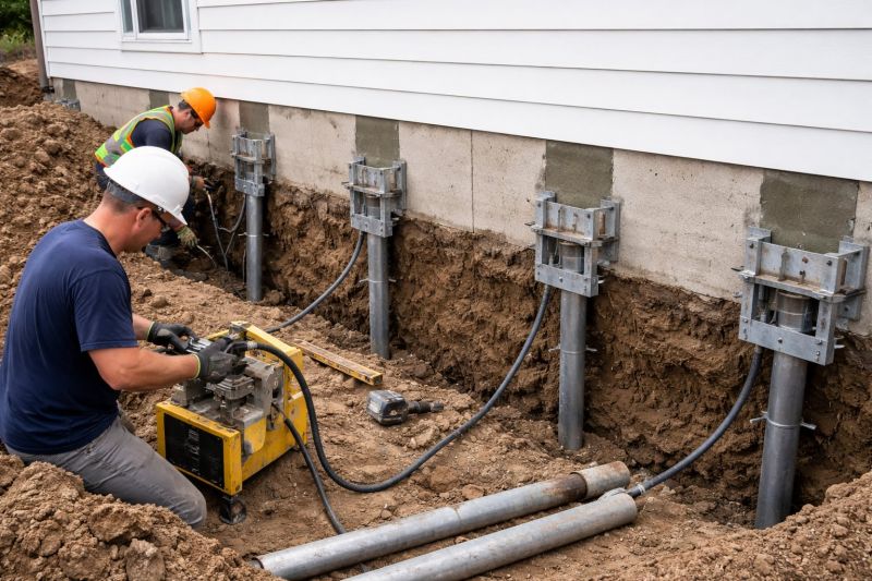 Helical Piers Installation in Dayton, TN