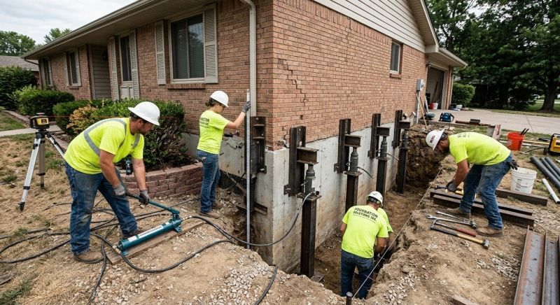Home Foundation Leveling in Ten Mile, TN