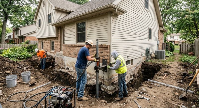 Home Foundation Repair in Harrison, TN