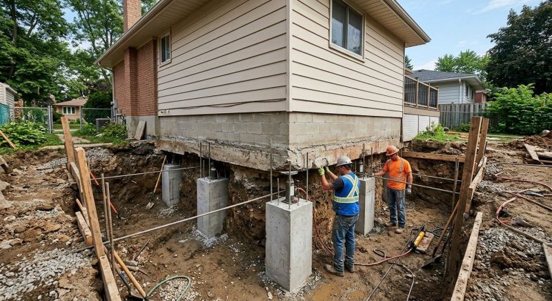 House Underpinning in Dayton, TN