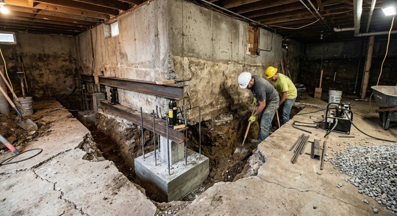 House Underpinning in Dayton, TN