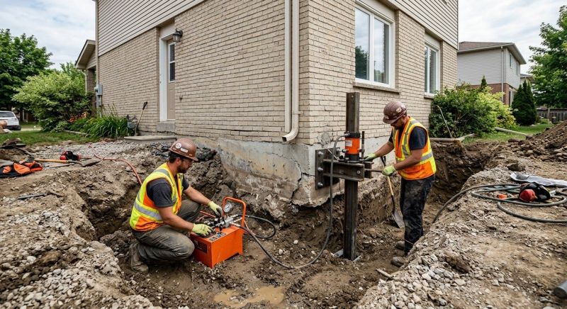 Sinking Foundation Lifting in Dayton, TN