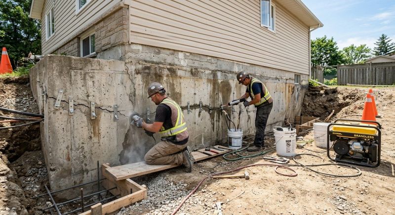 Structural Foundation Repair in Dunlap, TN
