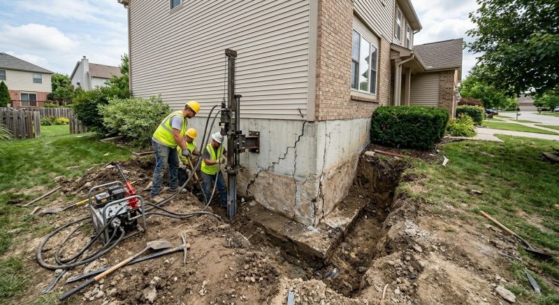 Structural Foundation Repair in Dunlap, TN