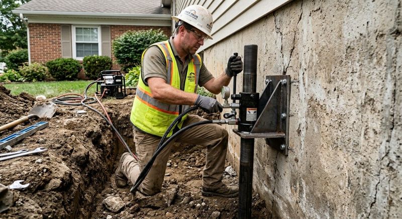 Concrete Foundation Leveling in Ten Mile, TN
